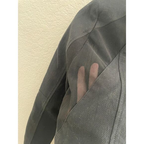Blank NYC Black Fabric and Mesh Moto Jacket XS - Picture 8 of 8